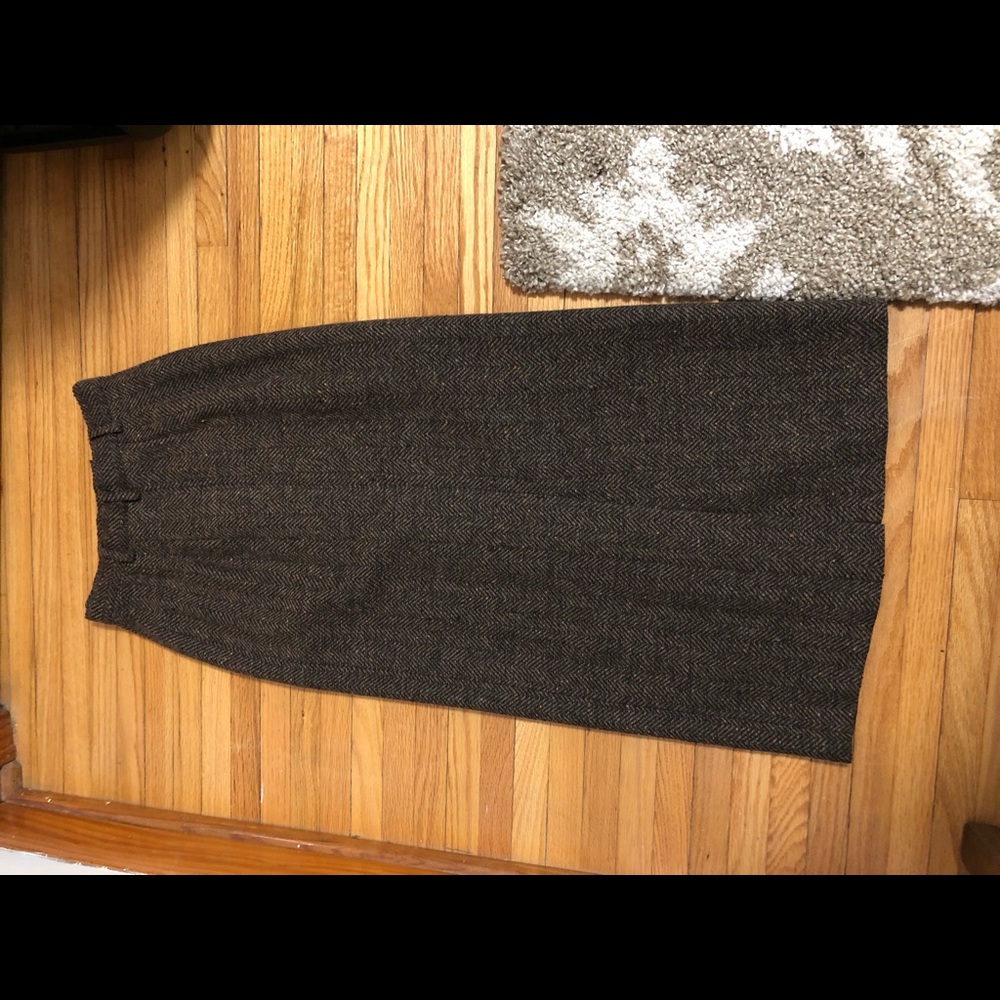 Knit long skirt